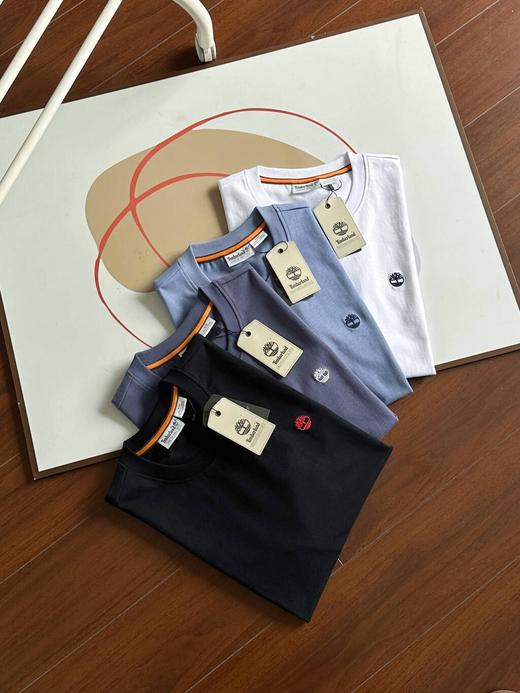 天目兰圆标标刺绣短袖T恤 看得见的质感 商品图1