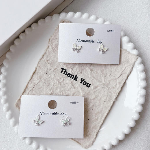 气质小巧养耳洞银针耳环-纪念日百货门店同款162553126 商品图5