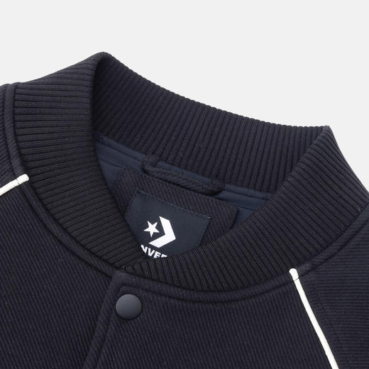 【春上新】【8折】 7楼CONVERSE匡威 黑色棒球外套UCJ694-023 吊牌价799元折后价639 商品图2