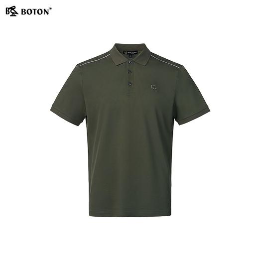 【桑蚕丝】波顿夏季男士美式翻领POLO短袖针织衫｜挺括不塌，透气不闷，穿出从容夏日MT032225 商品图5