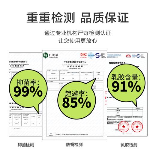 慕思（de RUCCI）薄床垫 乳胶床垫单人宿舍薄垫防螨榻榻米床褥垫 租房专用乳胶垫 5cm厚/三防海绵乳胶款-MCW1-079 1.2*1.9米学生床 商品图8
