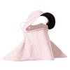 【春季穿搭】新款冰丝防晒面罩女夏季遮阳黑胶帽檐防紫外线帽子口罩一体脸基尼 商品缩略图4