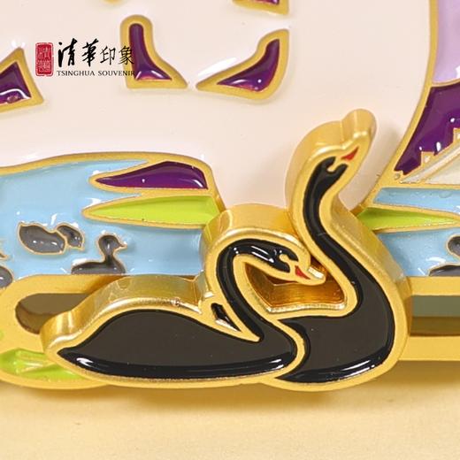 清华文创花开清华园滑动金属冰箱贴 商品图9