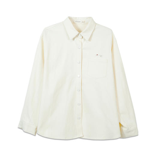 慵懒宽松基本款宽松衬衫-纪念日百货门店同款169447385 商品图4