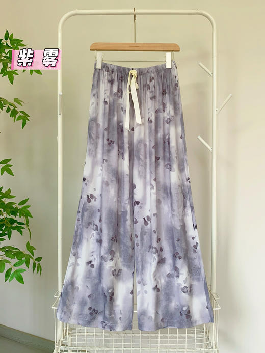 松植屋夏季糯叽叽呼吸裤 宽松版型+阔腿设计、藏肉显瘦无束缚、透气不闷汗  福利商品不支持退换，下单即认可！ 商品图4