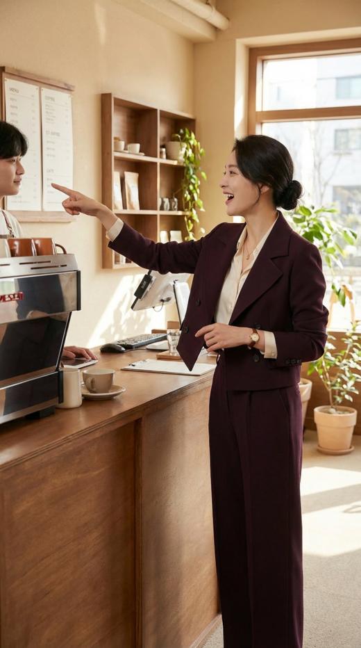 压珠边线侧破刀显瘦阔腿裤 商品图1