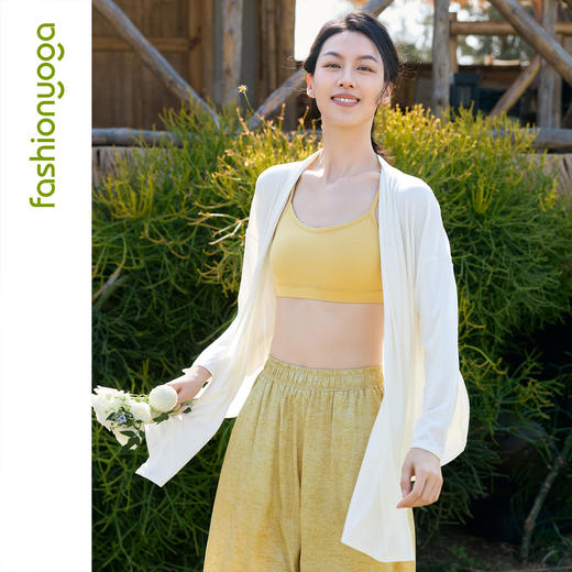 凡圣瑜伽气质天丝外搭长袖F16314 商品图10