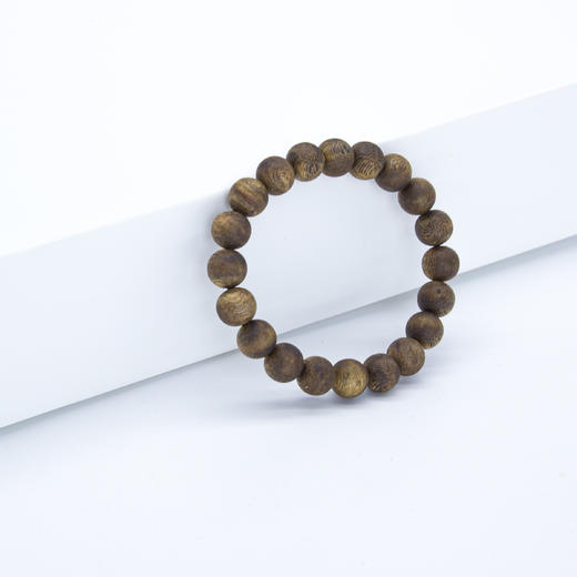 ²  【沉香溯源- 85分沉奇楠沉香单圈素串】10-12mm圆珠单圈 多样性发其一（24小时鉴赏期）HM02-CRMM-DBCX 商品图4