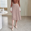 剩M/L/XL 米思阳新款时尚气质中长款百褶裙高腰显瘦半身裙1M21AI0538 商品缩略图2