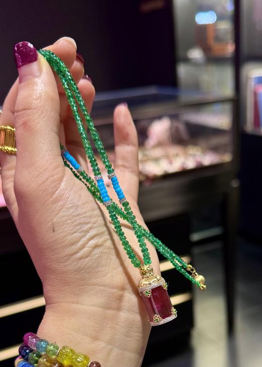 卢比莱碧玺项链 商品图5