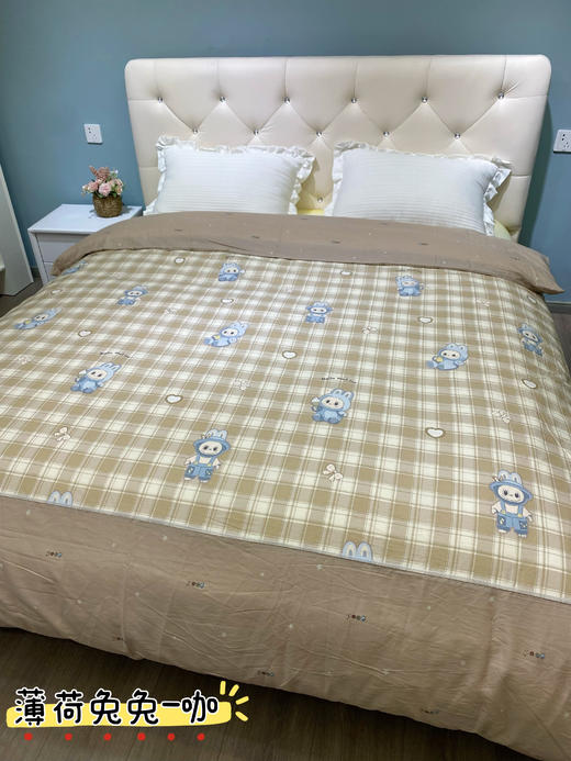 5折秒杀~松植屋100%精梳全棉高密被套甄选新疆长绒棉200*230被罩 商品图12