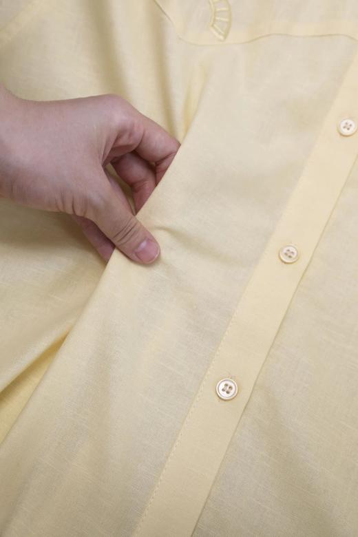 （小眠专属）亚麻棉重工绣花衬衫 C21925408 【下单5~10天发货】 商品图8