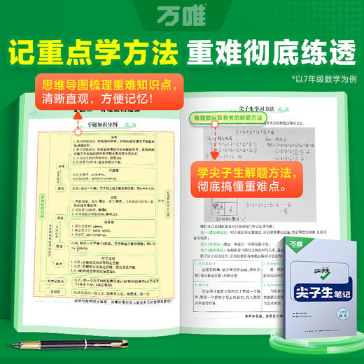 万唯尖子生七八九年级数学物理化学每日一题培优练初中拔高题库初一初二初三上下册辅导资料中考必刷题竞赛全套课本万维教育 商品图3