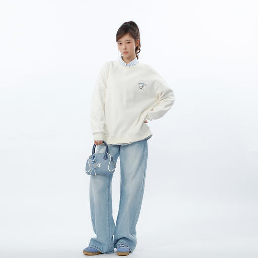 假两件休闲时尚基本款马年卫衣-纪念日百货门店同款169151681 商品图3