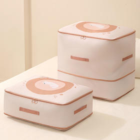 【可机洗不变形❗不掉色】萌趣被子收纳袋羽绒服压缩袋旅行装衣服棉被整理袋大容量搬家袋。xa