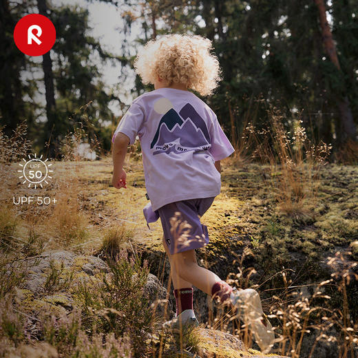 芬兰REIMA2026春夏新款男女儿童中童舒适运动休闲防晒短袖T恤 商品图0