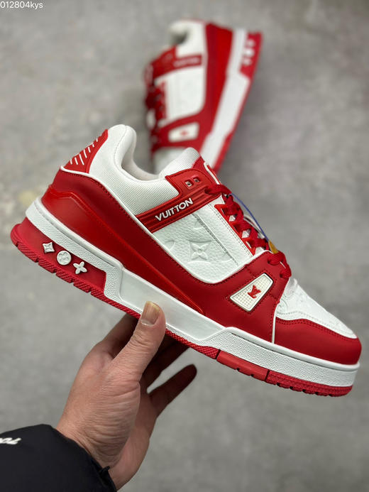春季特惠💰450 性价比版本 驴牌 LV Trainer 低帮休闲板鞋 商品图3