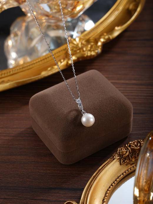 子佩集【圆满华年】银S925珍珠惜王妃吊坠【P2846】双色吊坠可打开单环(不含链)2602 商品图10