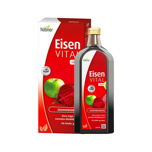  【多款可选】德国huebner郝柏娜铁元素补铁酸甜可口液体铁 商品图2
