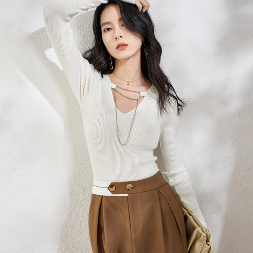 剩S/L 毛针织衫8D21CU1623 商品图2