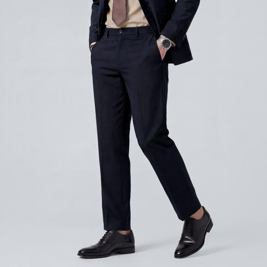 【不易变形】圣得西男士2026新款西服套装春季商务休闲高端西装 商品图9