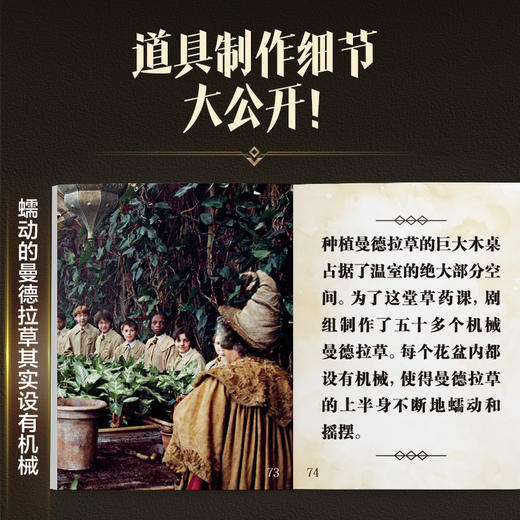 哈利波特袖珍书 霍格沃茨魔法学校 华纳官方授权哈利波特周边挂链书袖珍微型书幕后设计哈迷艺术收藏书籍火柴盒大小魔法博物馆 商品图3