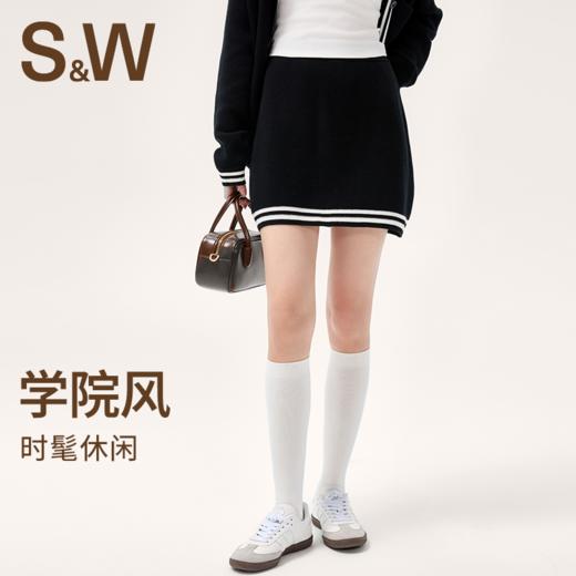 【SW速惟】 短款高腰显瘦a字短裙5061 商品图0