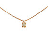 周大福AU750玫瑰金时尚简约0.153克拉钻石吊坠项链46CM（长度可调节）120226TJ56 商品缩略图0