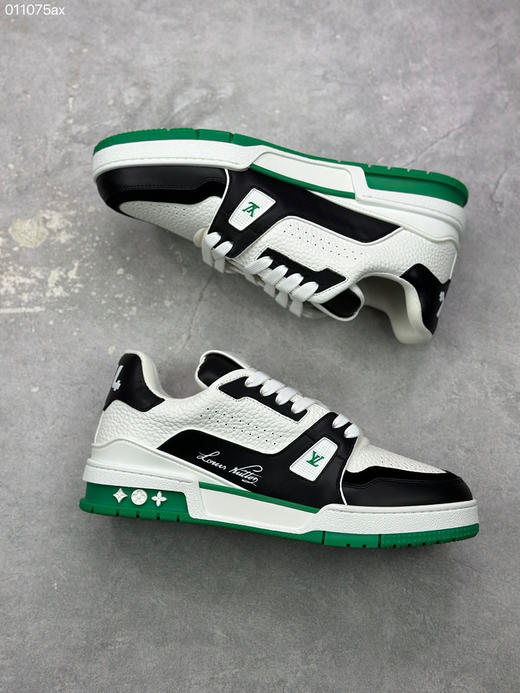 春季特惠💰720 路易威登 LV Trainer 低帮休闲板鞋 商品图4