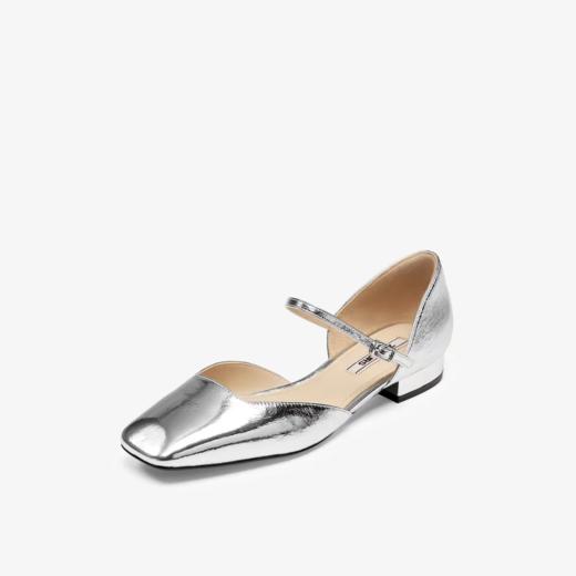 BF楼73Hours73hours女鞋俏皮身影2026春季新款银色法式玛丽珍鞋女平底单鞋吊牌价1280 活动价931 商品图6