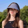 【春季穿搭】新款冰丝无痕空顶帽防晒遮阳帽女夏季防紫外线大帽檐太阳帽 商品缩略图3