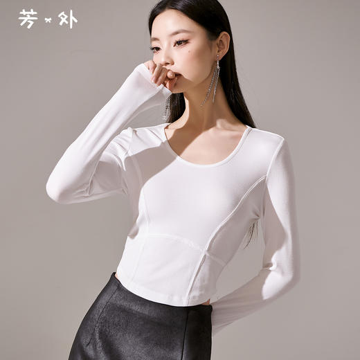 剩S/XL 芳外T恤8I23CT1214 商品图0