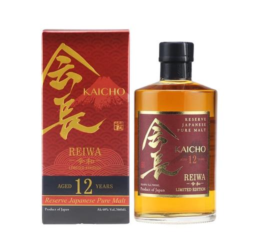 会长12年纯麦日本威士忌 700ml 商品图0