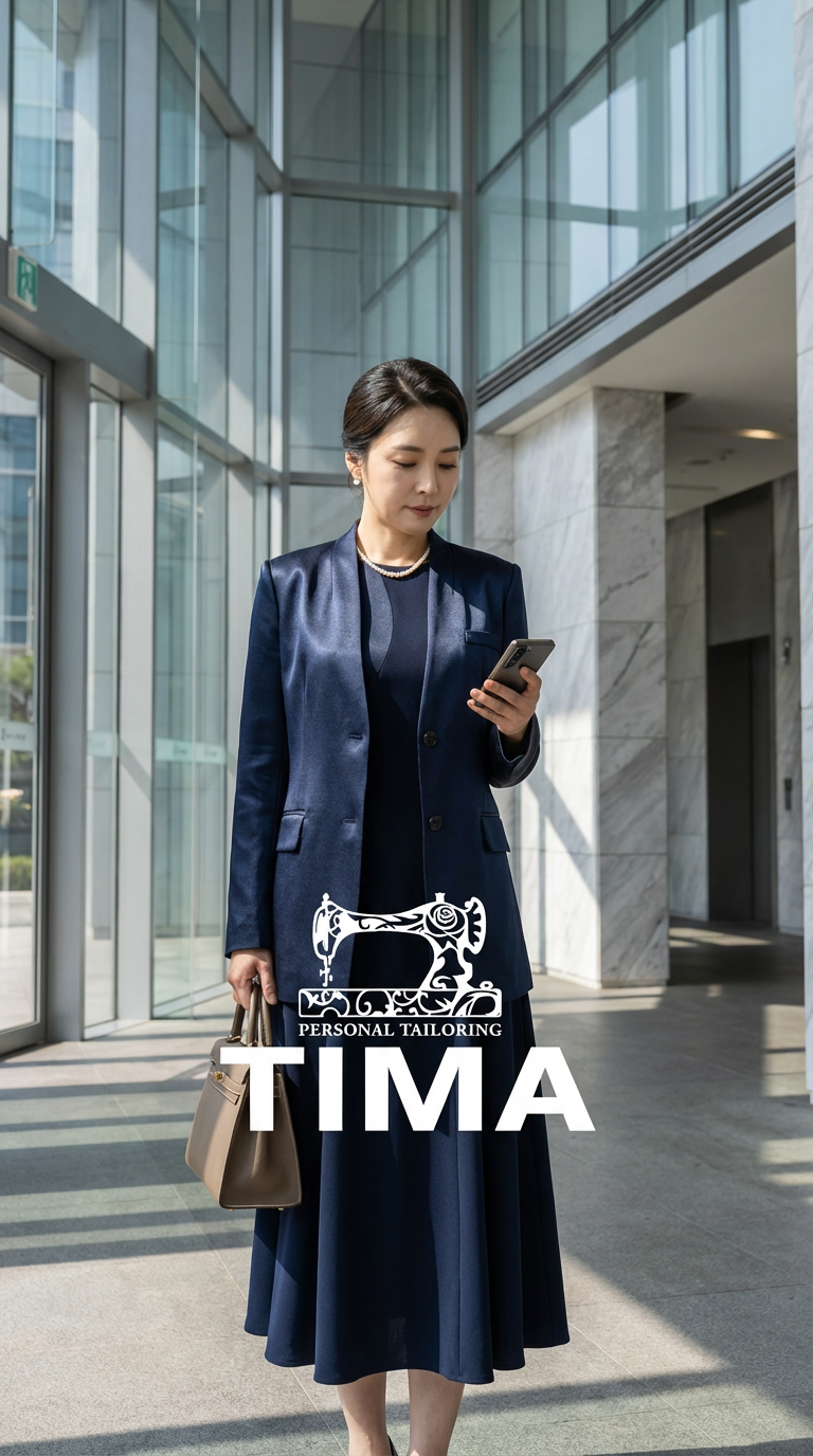 圆领弧形拼色收腰大摆无袖连衣裙