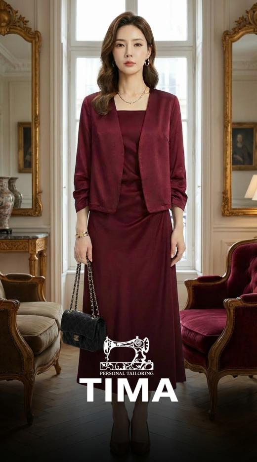 无领简约百搭抽褶小外套 商品图0