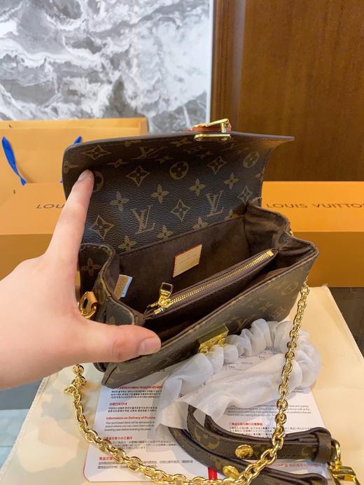 LV mini 邮差包 老花、拼花两色可选 邮差作为LV经典款，真的很受大家的欢迎 商品图8