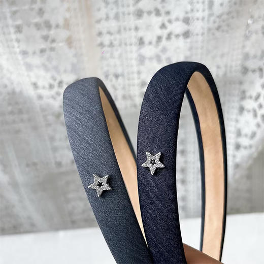 简约小众牛仔蓝发箍-纪念日百货门店同款169599733 商品图4