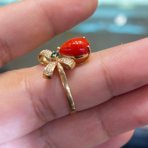 9000元/枚珊瑚戒指 商品图1