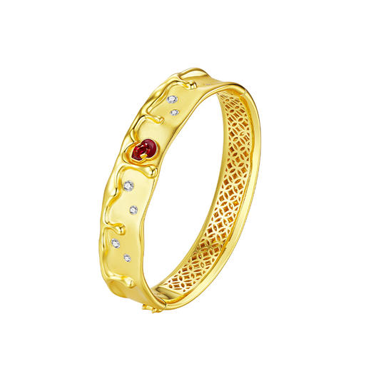 【26年女神樱花季】【茱事顺俪】富得流油 红宝石套装 商品图3