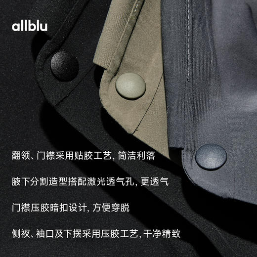 【夏Vol.1】allblu男装“上班体面下班舒爽”26春夏【冰编尼龙】短袖Polo衫 商品图2