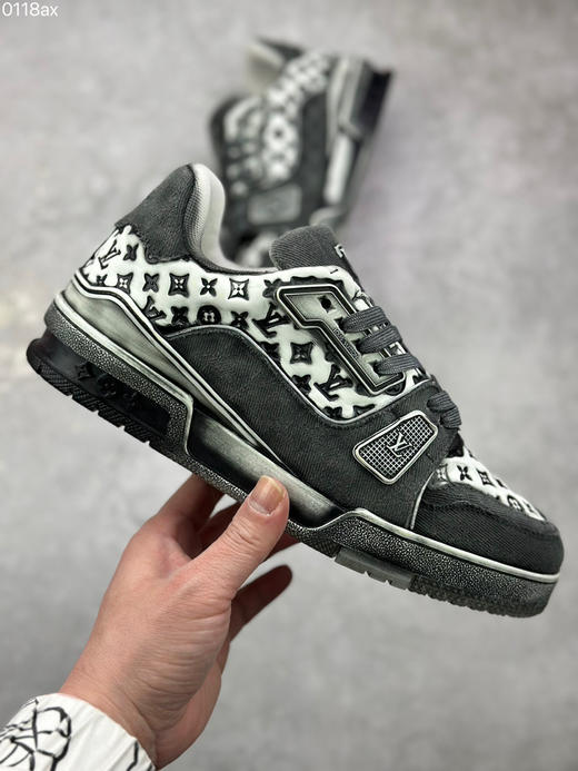 春季特惠💰880 路易威登 LV Trainer 低帮休闲板鞋 商品图3