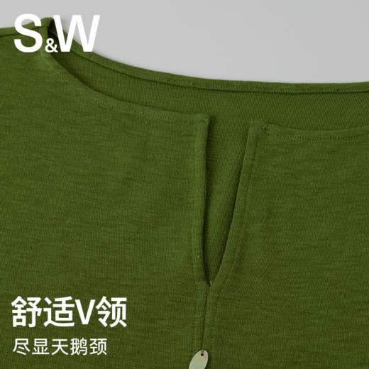 【SW速惟】 翻领针织长袖毛针织衫上衣开衫4570 商品图1