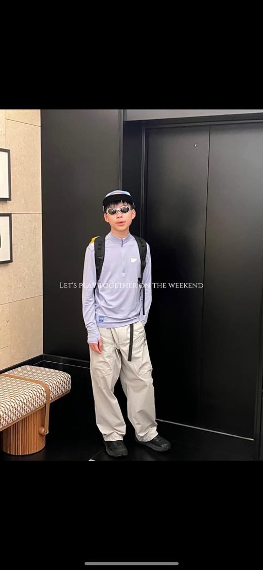 【小大人舒适圈】亲子户外高端局！2026新款美丽奴羊毛半拉链上衣！ 商品图5