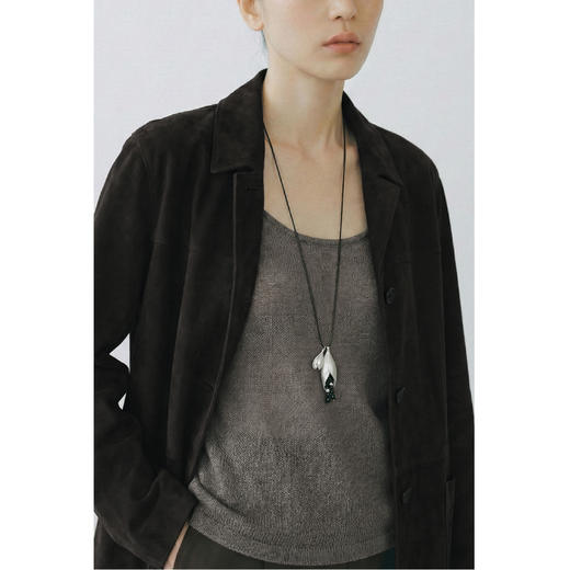 含晖·玉兰系列1-双戴长链 商品图14