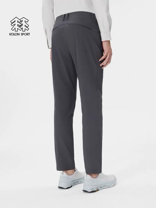 点此购买 可隆春秋季男士防泼水都市户外软壳全压胶商务长裤 bk 341894 商品图2