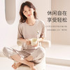 【休闲家居服】莫代尔睡衣女夏季短袖家居服夏女圆领睡衣女夏天女生居家休闲套装。rh 商品缩略图2