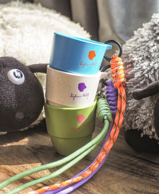 "随心流动” 随身小杯 可选白色/蓝色/绿色 商品图3