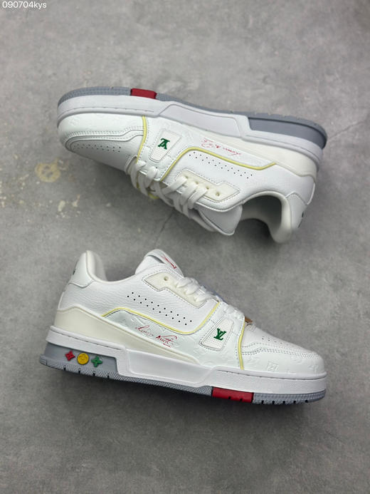 春季特惠💰450 性价比版本 驴牌 LV Trainer 低帮休闲板鞋 商品图4