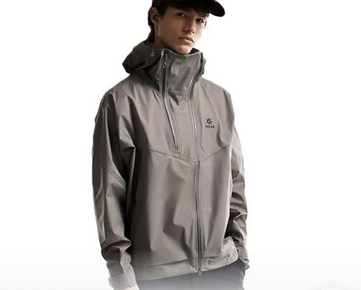 点此购买 凯乐石春秋季男女款索松双开拉链轻薄冲锋衣 kk 341956 商品图4