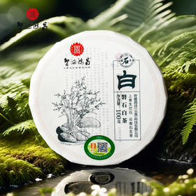 云南临沧智德鸿昌2501【磐石白茶】白茶 100g/饼